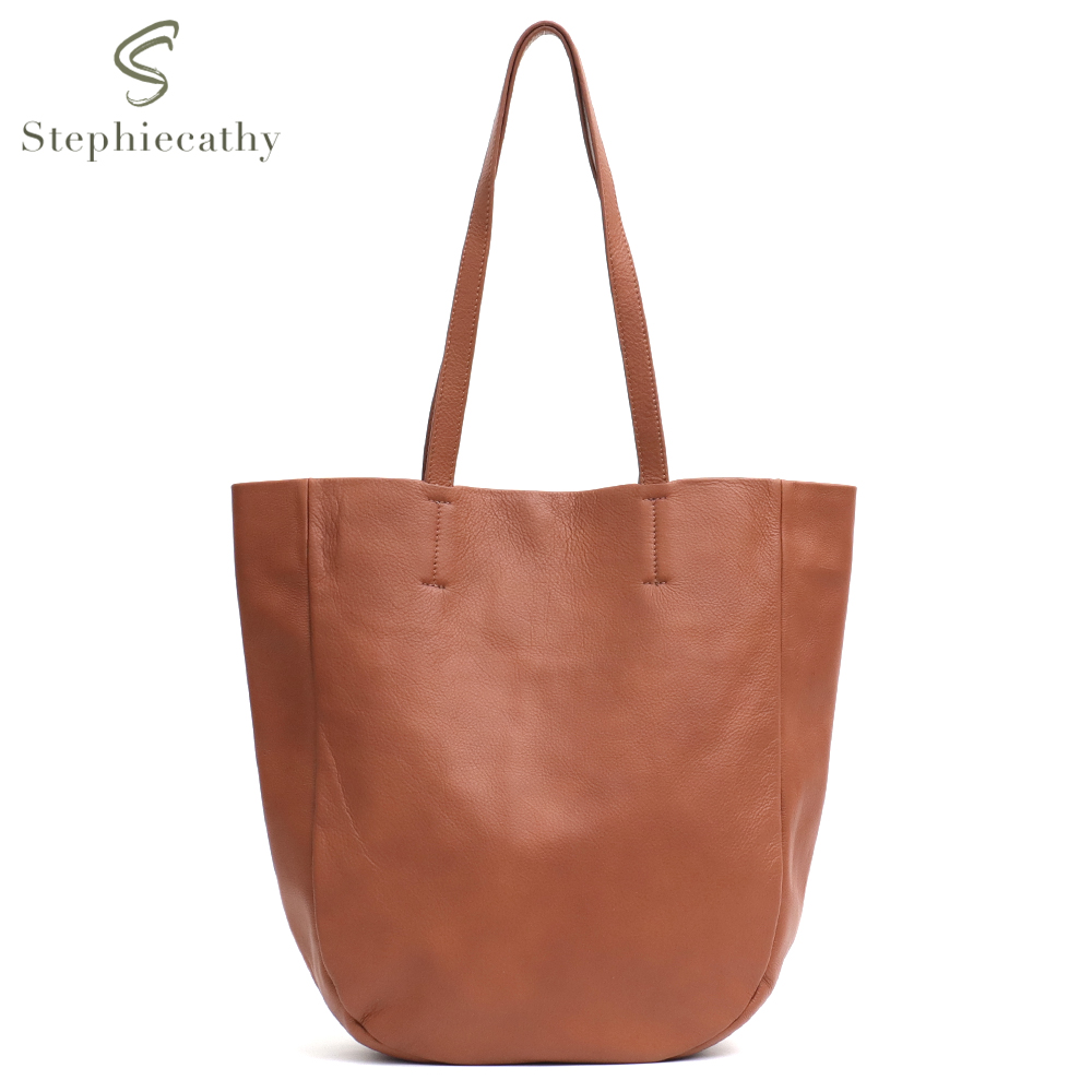 Women Bags On Sale - SC หรูหราของแท้หนังผู้หญิงกระเป๋าถือกระเป๋าสะพายกระเป๋าทุกวันแฟชั่นธรรมชาติ Cowhide กระเป๋าถือแล็ปท็อปกระเป๋านักช้อป