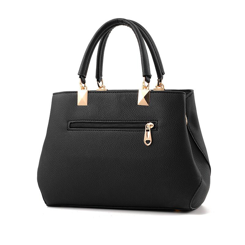 Women Bags Outlet - กระเป๋าถือหนัง PU ผู้หญิงพร้อมกระเป๋าสะพายโบว์, กระเป๋า Messenger สุภาพสตรี,