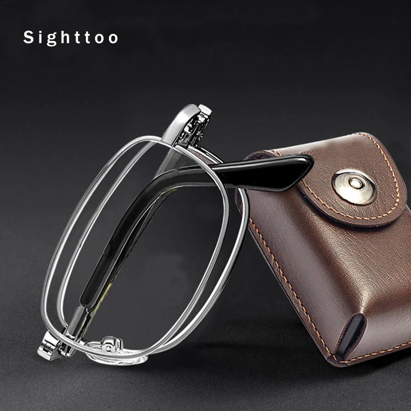 Women Bags Under 500 - Sighttoo พับแว่นตาอ่านหนังสือสแควร์สําหรับผู้ชายผู้หญิงแว่นตาแบบพกพา + 50 + 75
