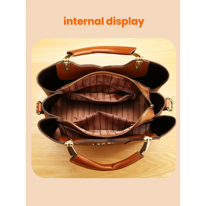 ชุดกระเป๋าถือผู้หญิง 3 ชิ้น ลา - Women Bags Designer บทวิจารณ์และราคา