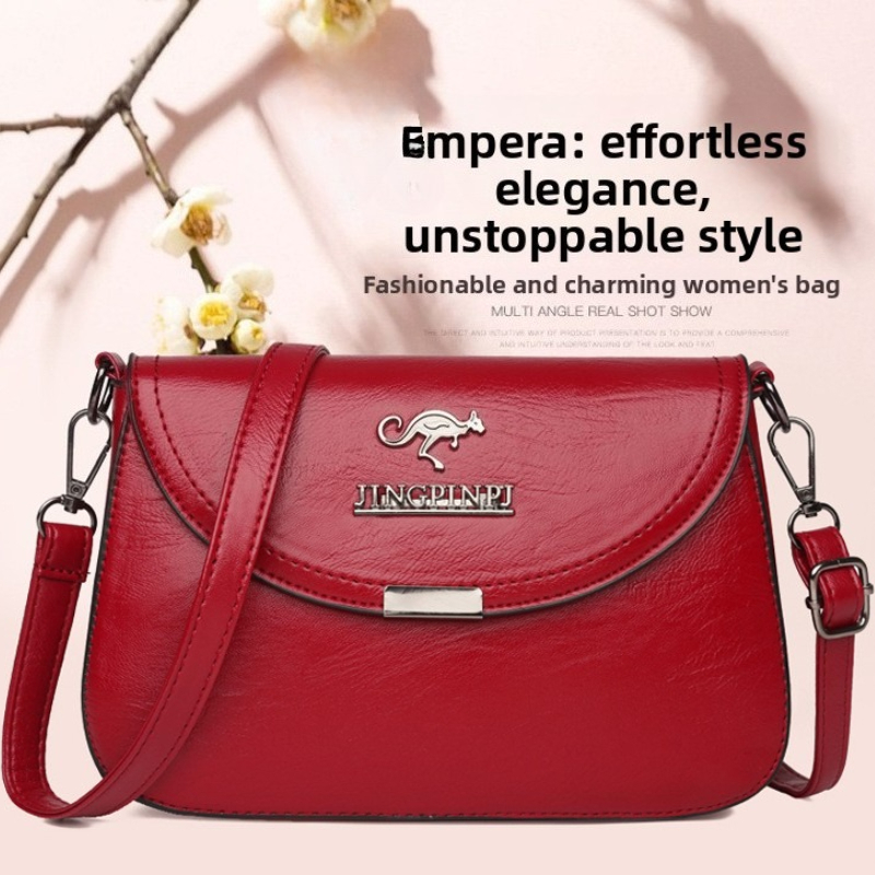 กระเป๋าสะพายข้างหนังเทียมเนื้อ - Women'S Kangaroo Bags บทวิจารณ์และราคา
