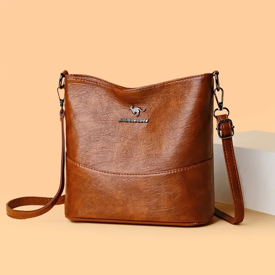 กระเป๋าหนัง PU นุ่มแบบสะพายข้า - Women'S Kangaroo Bags บทวิจารณ์และราคา