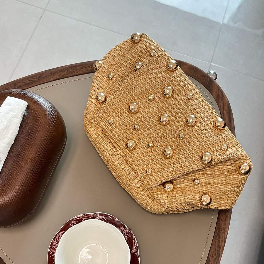 กระเป๋าคลัทช์สานฟางสไตล์วันหยุ - Women'S Bags Holiday บทวิจารณ์และราคา