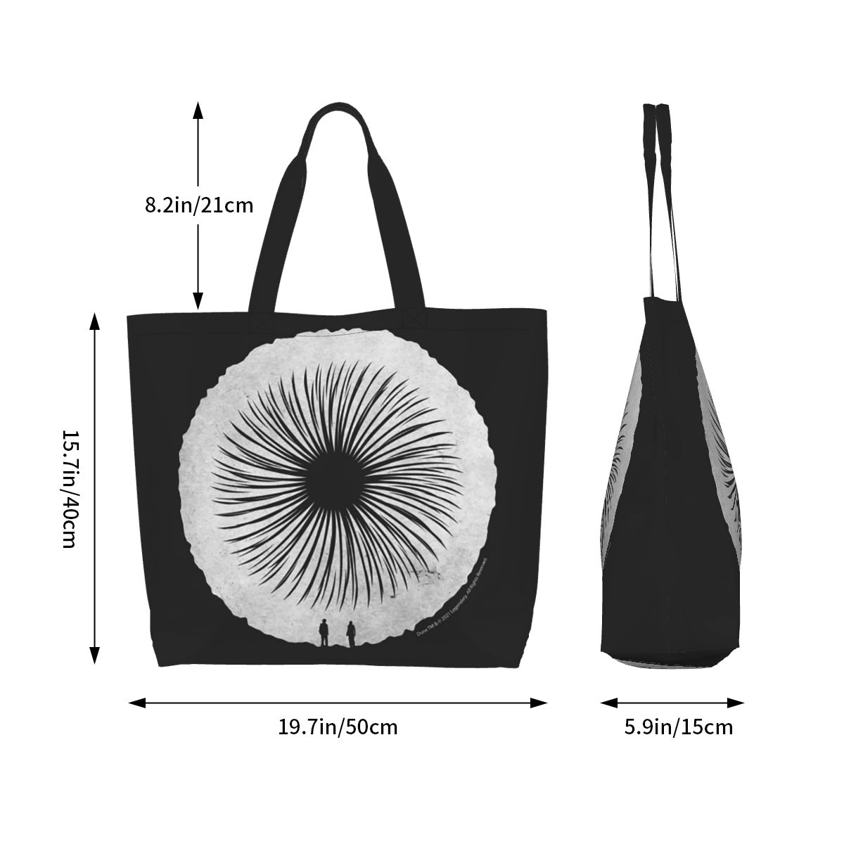 กระเป๋าผ้าแคนวาสลายหนัง Dune S - Women Bags Dune บทวิจารณ์และราคา