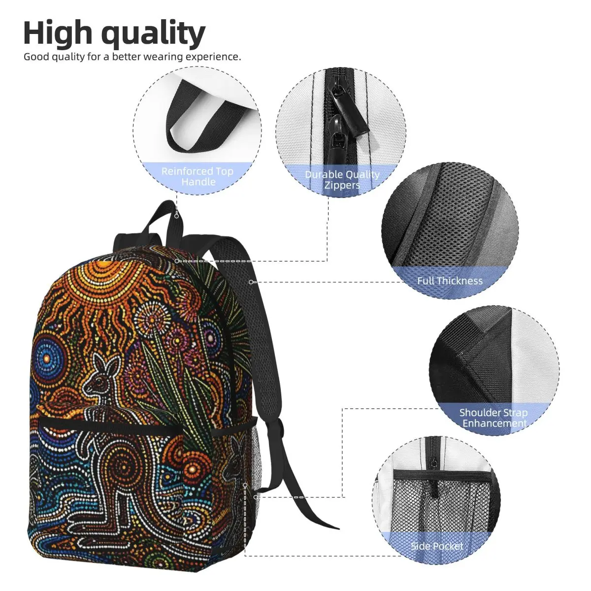 กระเป๋าเป้สะพายหลังลายจิงโจ้ออ - Women'S Kangaroo Bags บทวิจารณ์และราคา