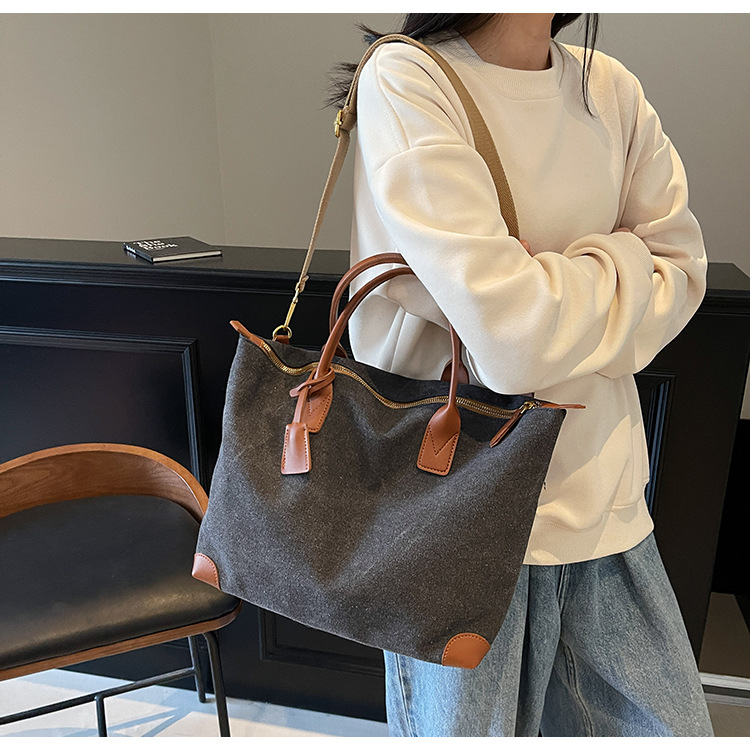 กระเป๋าผ้าแคนวาสปักโลโก้ตามสั่ - Women Bags Logo บทวิจารณ์และราคา