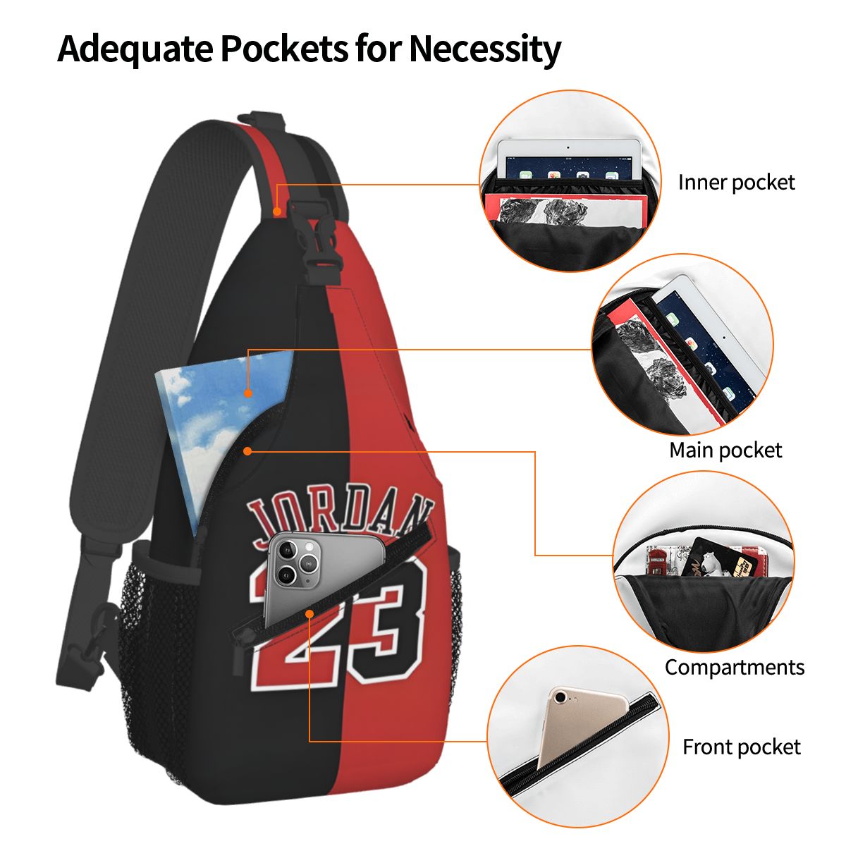 J-Jordan กระเป๋าสะพายข้างผู้ชา - Women Bags Jordan บทวิจารณ์และราคา