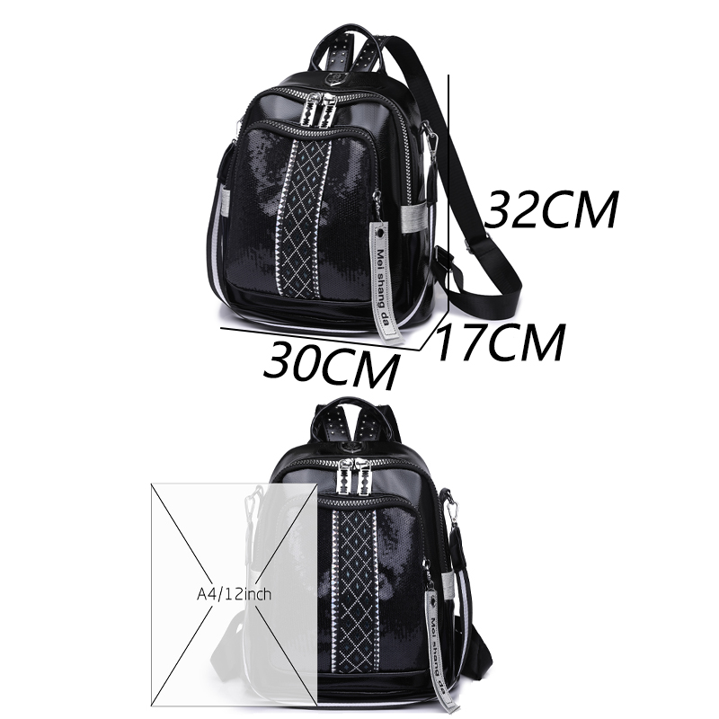 กระเป๋าเป้สะพายหลังหนังความจุข - Women Bags H&M บทวิจารณ์และราคา