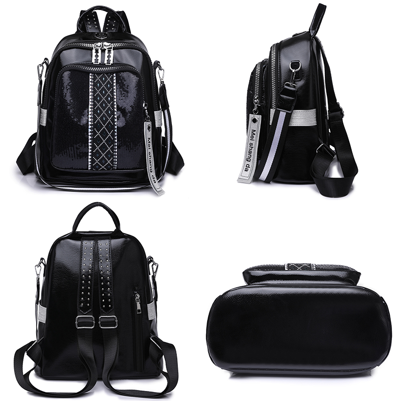 กระเป๋าเป้สะพายหลังหนังความจุข - Women Bags H&M บทวิจารณ์และราคา