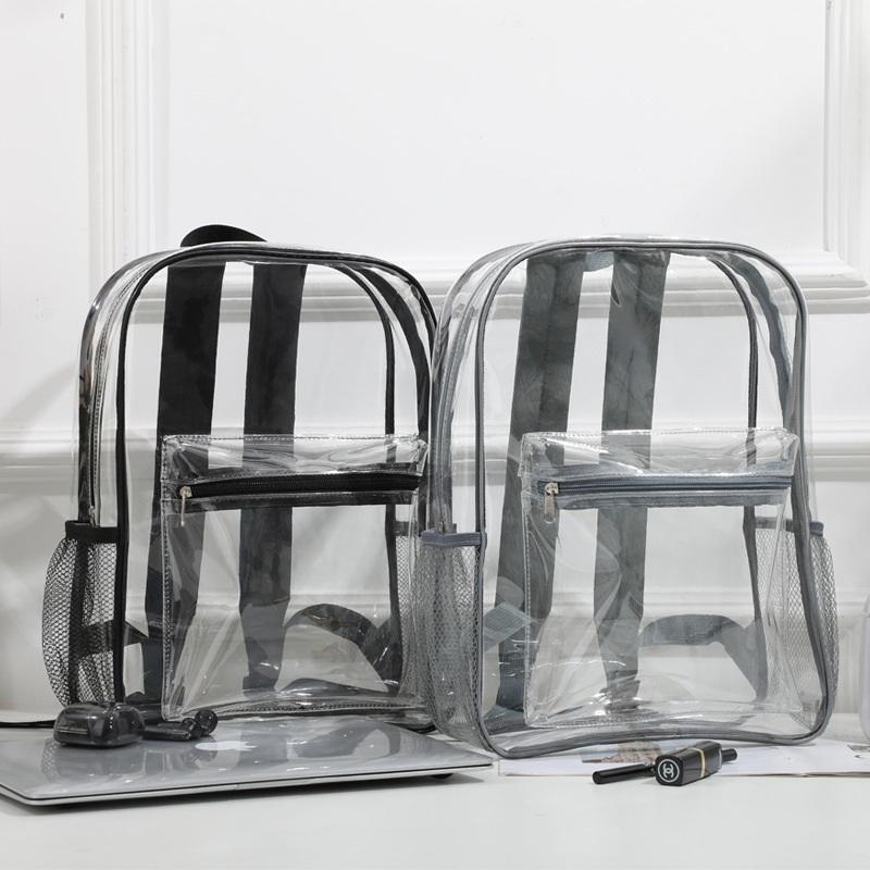 กระเป๋าเป้สะพายหลัง PVC ใสสำหร - Women Bags Deals บทวิจารณ์และราคา