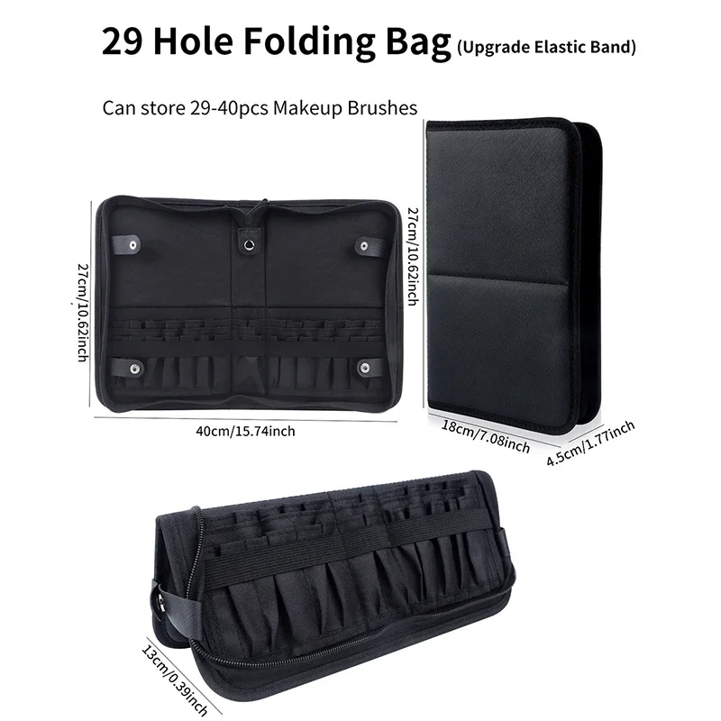 29/23 หลุมแปรงแต่งหน้าแบบพับได - Women Bags Deals บทวิจารณ์และราคา